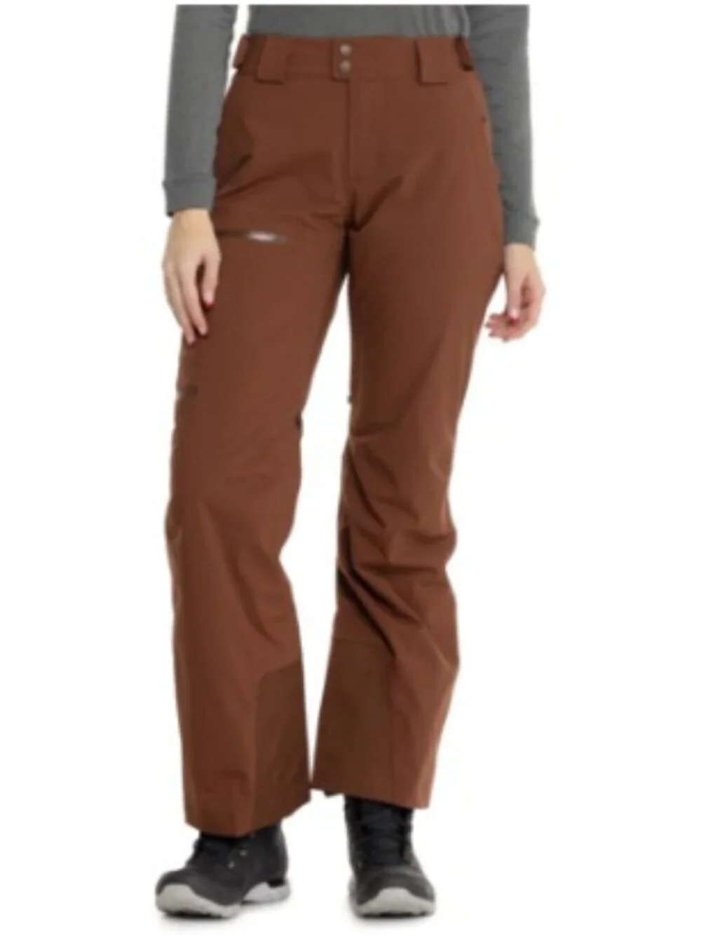 Marmot Women's Small Refuge PrimaLoft Ski Pants Waterproof Brown NWT Snowboard
